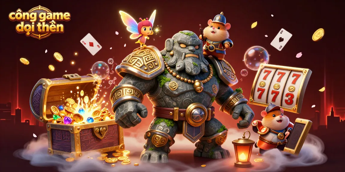 Experience captivating moments at cổng game đổi thưởng with enchanting characters and dynamic casino elements.
