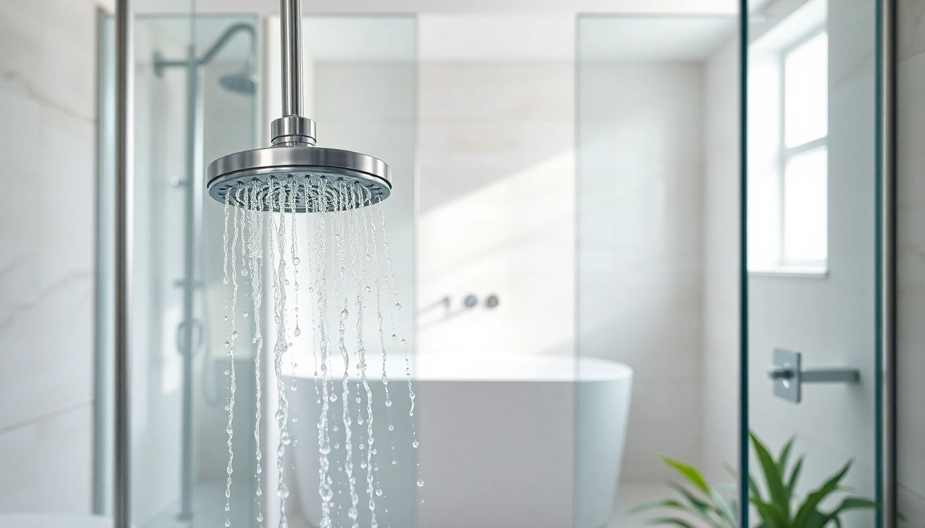 Transform your daily routine with a beautiful wet room shower featuring sleek glass screens.