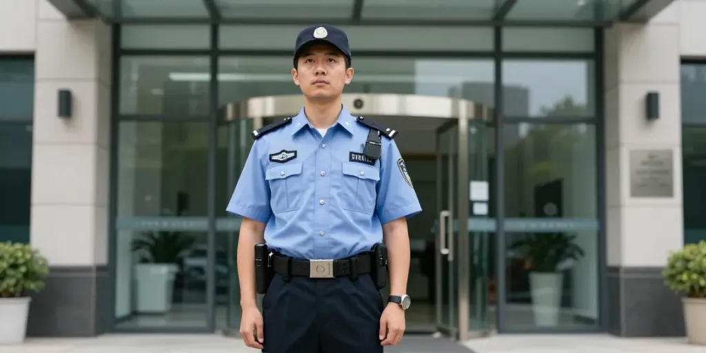 Security Guard providing reliable protection at a local business.