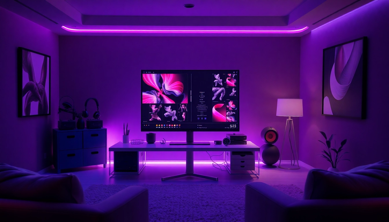 Experience the innovative AI NSFW image generator in a sophisticated workspace.