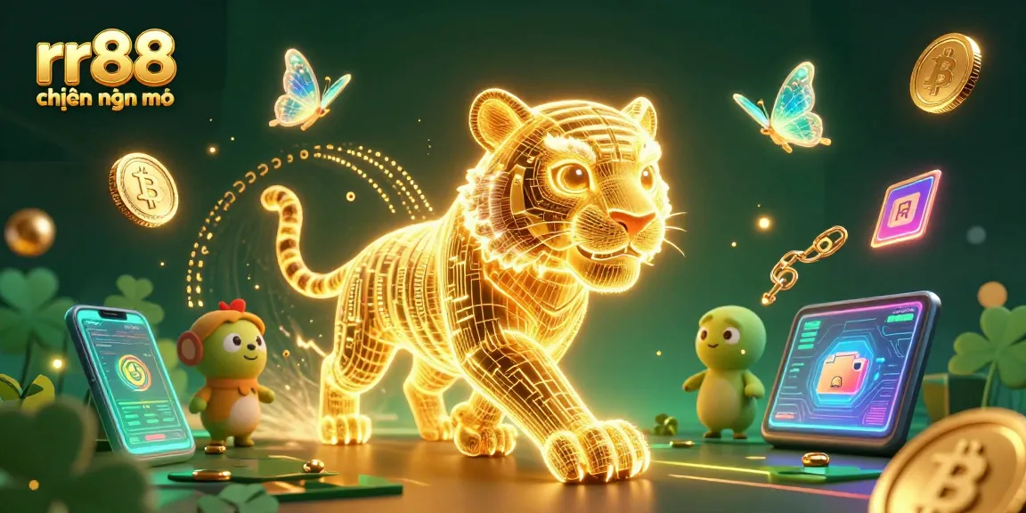 Experience thrilling gameplay with the rr88 hiện đang mở platform showcasing a vibrant, dynamic digital casino scene.
