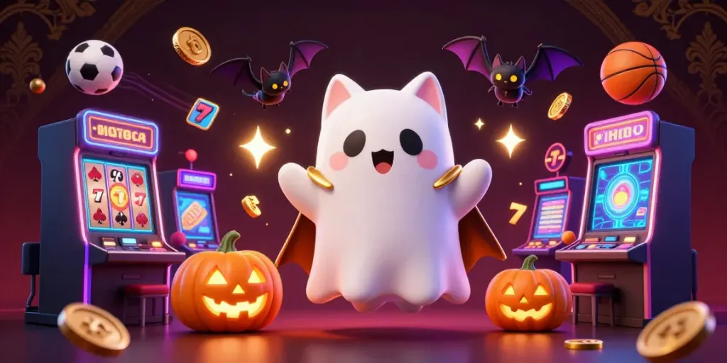 Experience thrilling adventures with the t789 ghost cat and vampire bat in an exciting casino scene featuring dynamic gaming elements.