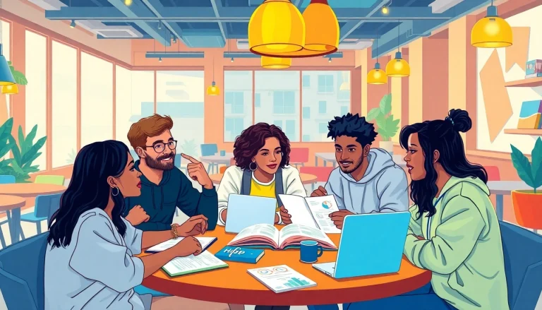 Engaging discussion about PrEP at https://talkprep.org/, highlighting awareness and prevention of HIV in a café setting.