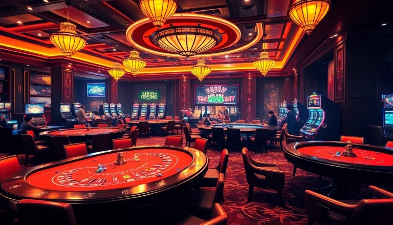 Experience thrilling gaming at https://thabetiger.com/ with vibrant casino scenes and energetic players.