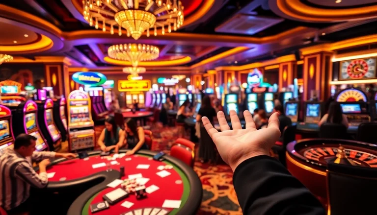 Experience the thrill of real-time betting at https://nhacaiuytin.place/ featuring vibrant casino activities like poker and roulette.