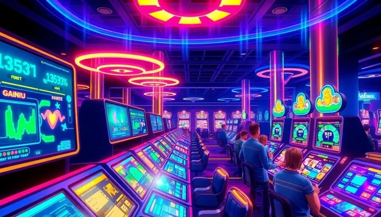 Engage with our gamification system in this interactive casino scene.