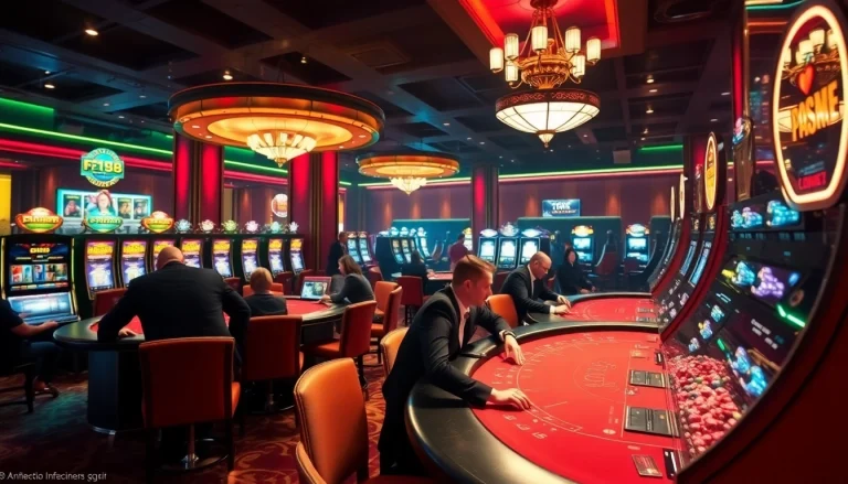 Experience the excitement of the F168 brand with vibrant casino games and luxury atmosphere.