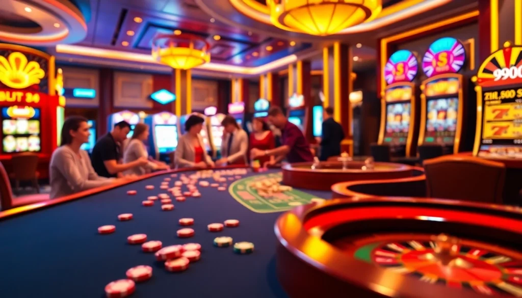 Experience the thrill of online gambling with 99OK, showcasing vibrant casino games and interactive play.