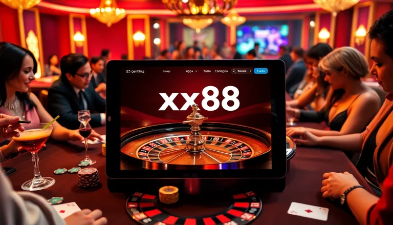 Players enjoy live casino thrills at https://xx88.boats/, showcasing thrilling roulette action and vibrant atmosphere.