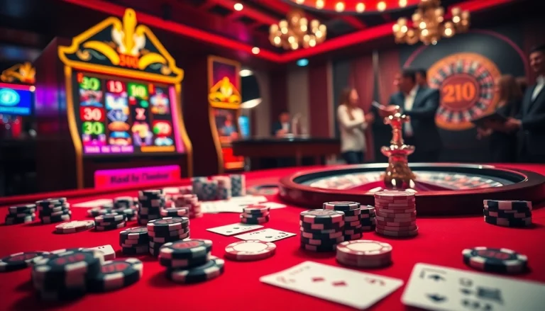 Experience the thrill of high-stakes play at Red88, as players celebrate their wins at a luxurious casino table.