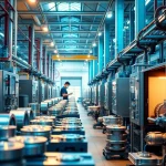 Innovative die casting company Malaysia showcasing precision machinery and skilled workers.