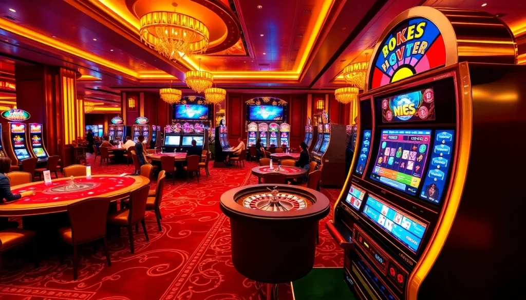 Experience luxury gaming at https://topxx88.com/ with players betting and winning at poker tables.