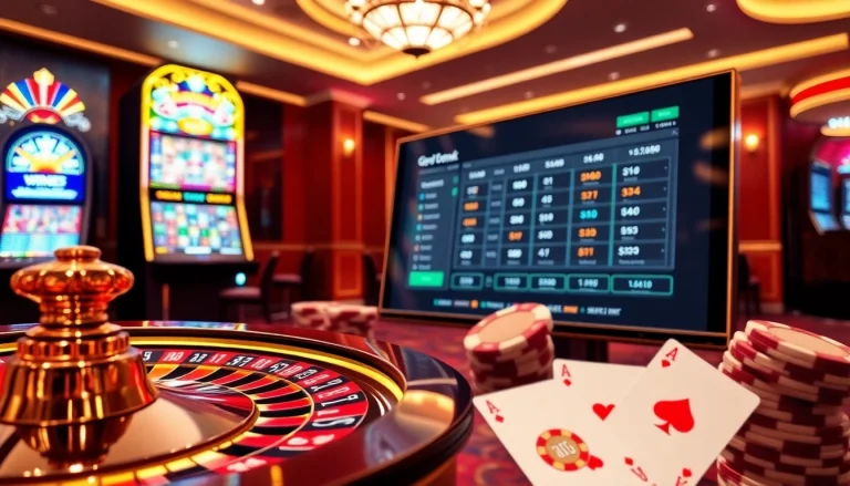 Experience the thrill of QQ 88 gaming with vibrant slot machines and luxury casino ambiance.