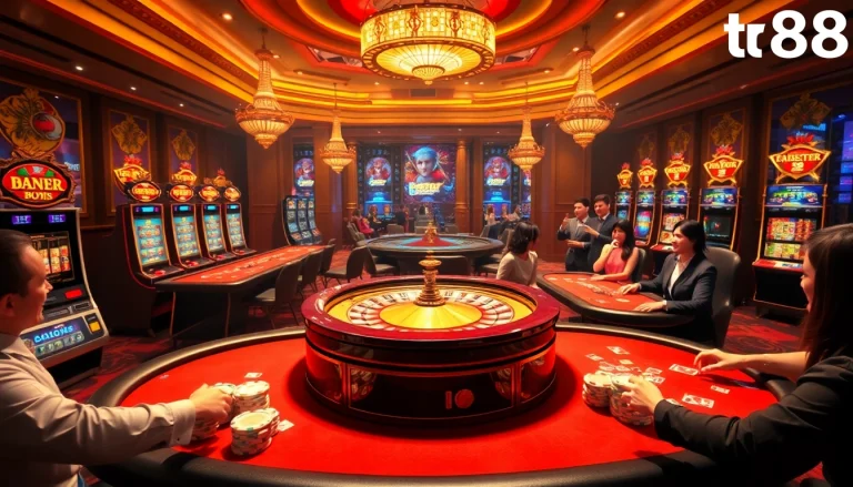 Experience the thrill of winning at tv88's luxurious casino filled with excitement.