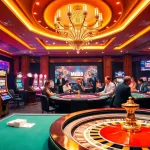 MM88 players celebrating wins at glamorous casino tables filled with excitement.