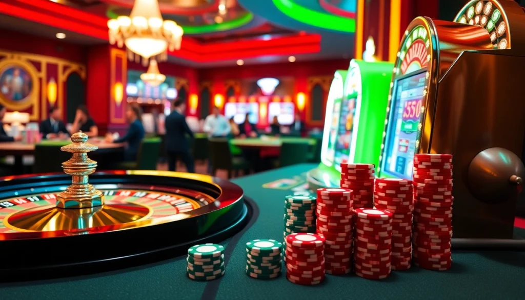 Experience thrilling excitement at USBET through engaging roulette and slot machines.