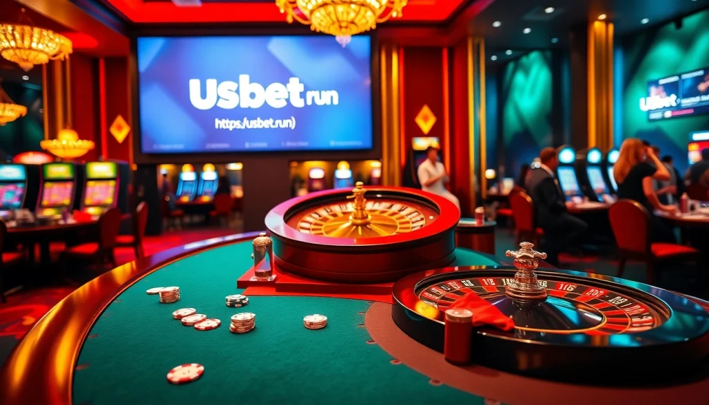 Engage in thrilling gameplay at https://usbet.run/ with vibrant casino visuals enhancing your betting experience.
