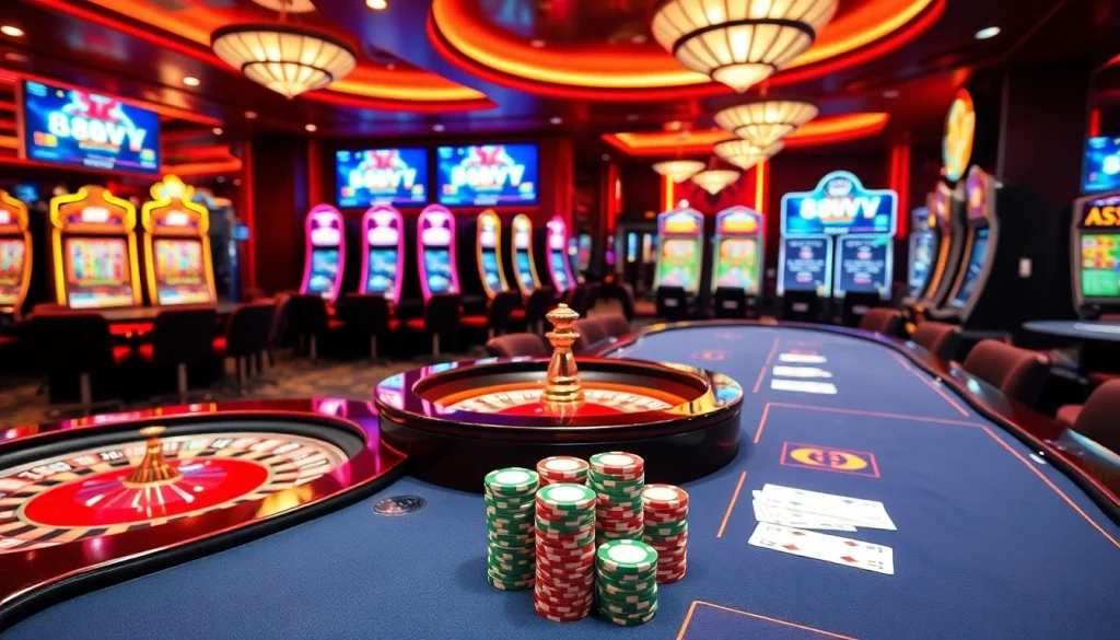 Experience exciting gambling at https://88vv.com.de/ with vibrant casino tables and lively players.