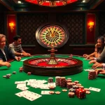 Experience thrilling gameplay at the u88 casino with an exciting poker table and vibrant atmosphere.