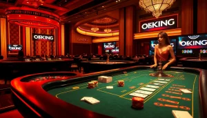 Experience the thrill of gambling at OKKING's luxury casino with a vibrant poker scene.