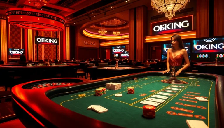 Experience the thrill of gambling at OKKING's luxury casino with a vibrant poker scene.