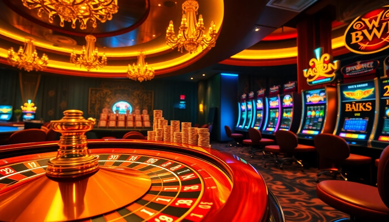 Engage in the excitement of cach vao w88 with vibrant casino tables and enticing slot machines.