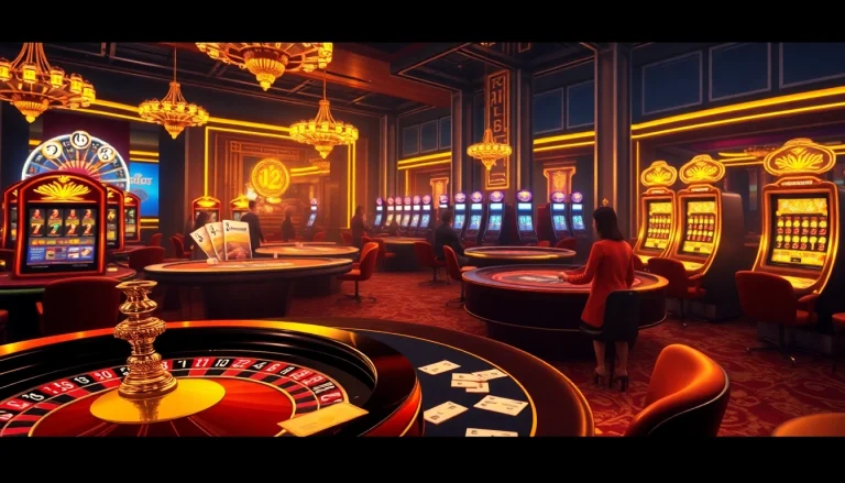 Experience thrilling gaming at https://kjcmh.com/ with vibrant casino tables and exciting slot machines.