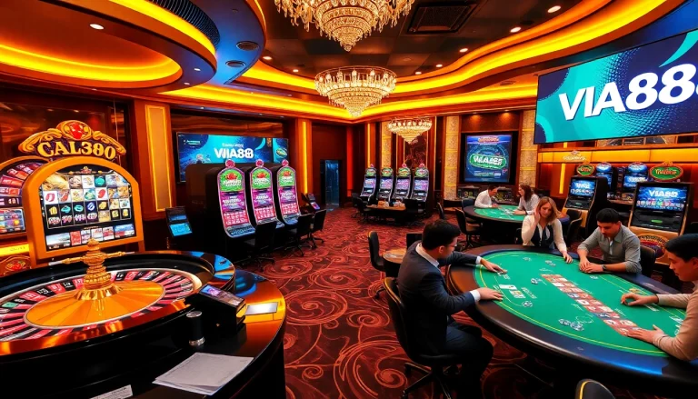 Engaged players enjoying games at VUA88, showcasing excitement in an online casino.