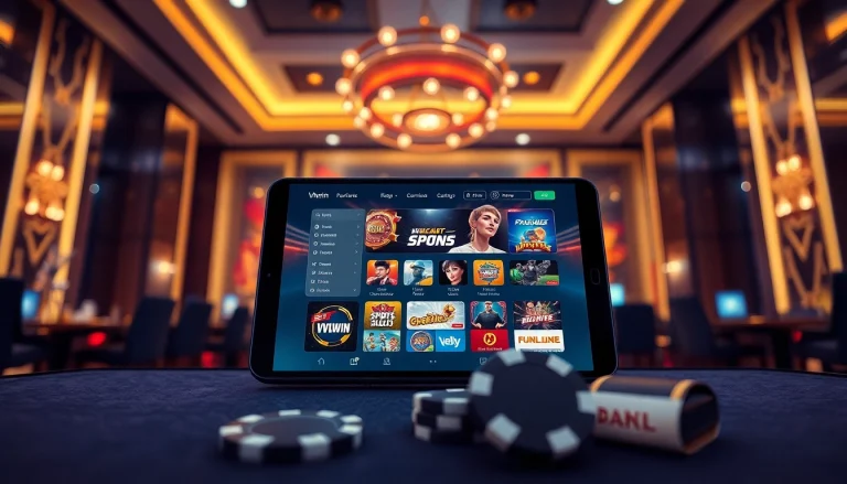 Experience the excitement of online gaming at vvvwin88.live with a modern gaming interface showcasing Baccarat and Casino Slots.