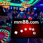 Experience the thrill of winning at mm88.com with exciting poker games and vibrant casino visuals.