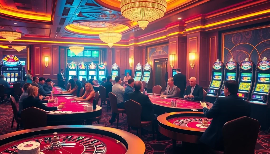 Experience the thrill of winning at iwinclub with vibrant casino tables and exciting games.