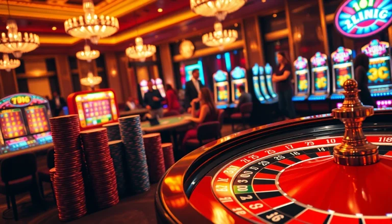 Experience the thrill of casino gaming with 79KING's vibrant gaming table and glamorous atmosphere.