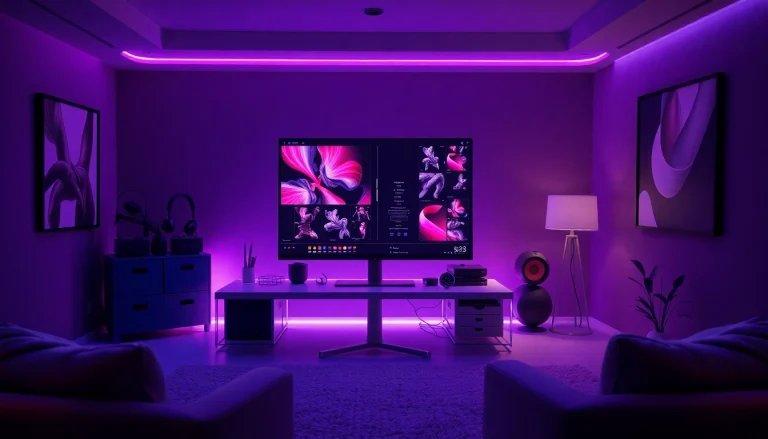 Experience the innovative AI NSFW image generator in a sophisticated workspace.