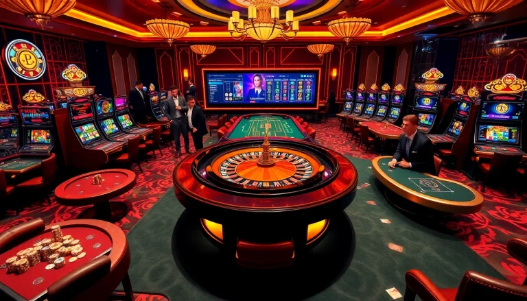 Experience the thrill of gaming at 789winco.com with enticing roulette tables and vibrant slot machines.