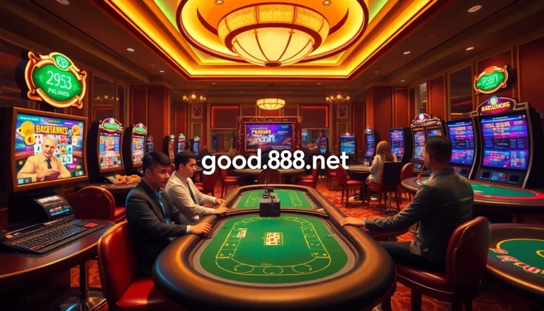Online gaming experiences at good88.hu.net with vibrant casino atmosphere.