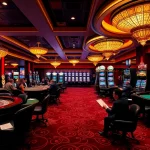 Players enjoying a high-stakes game in a luxurious casino atmosphere featuring DA88 technology.