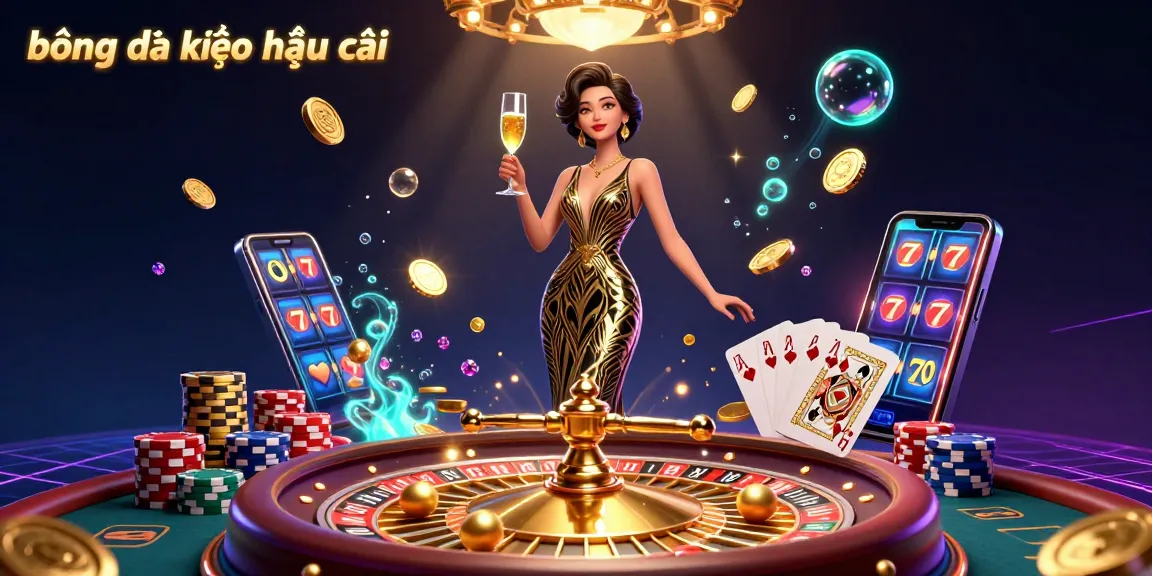 Experience thrilling bóng đá kèo nhà cái action with a glamorous scene of betting excitement, complete with stunning visual detail.