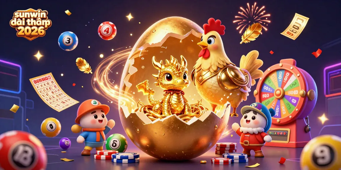Engage in exciting gameplay featuring sunwin đổi thưởng 2026 with a baby dragon and poker chips amidst colorful casino elements.